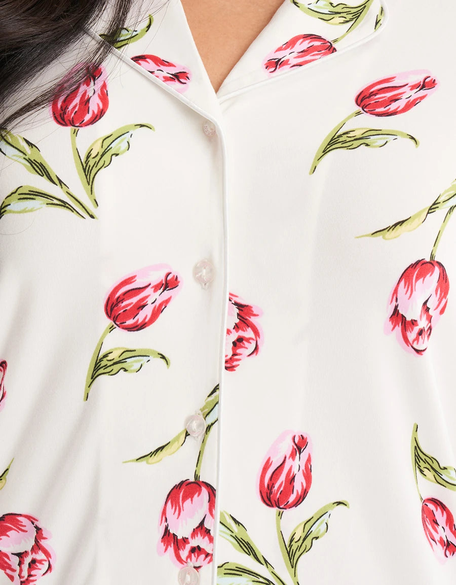 Floral Print Pajama Set