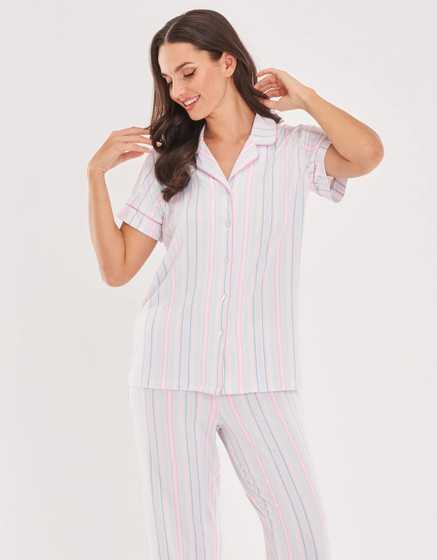 Striped Pajama Set