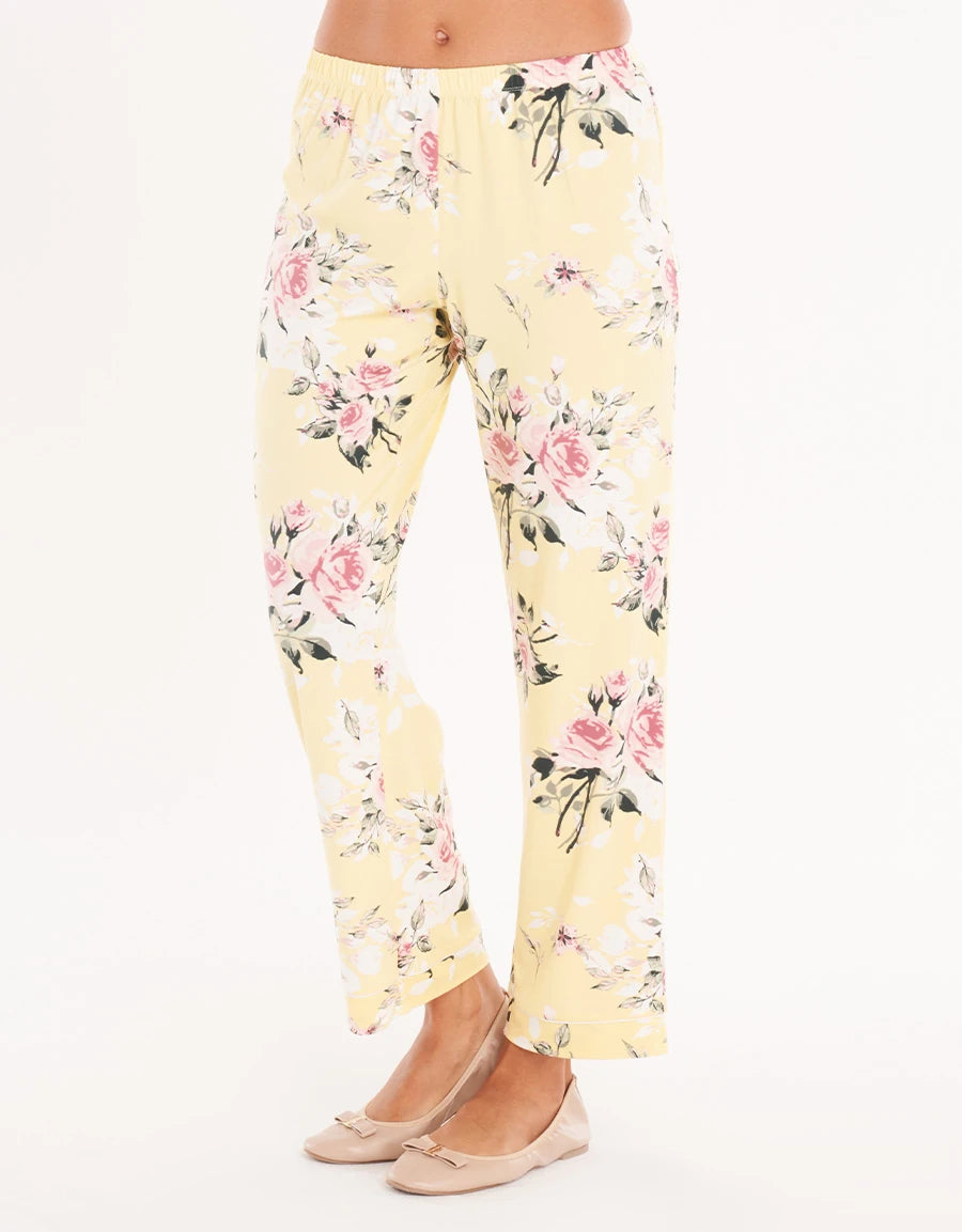 Floral Print Pajama Set