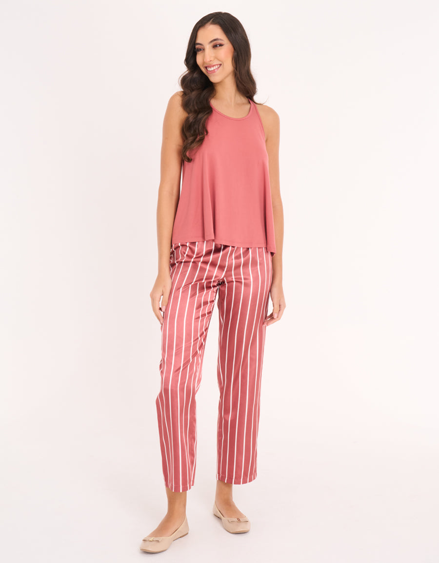 Satin Pajama Set