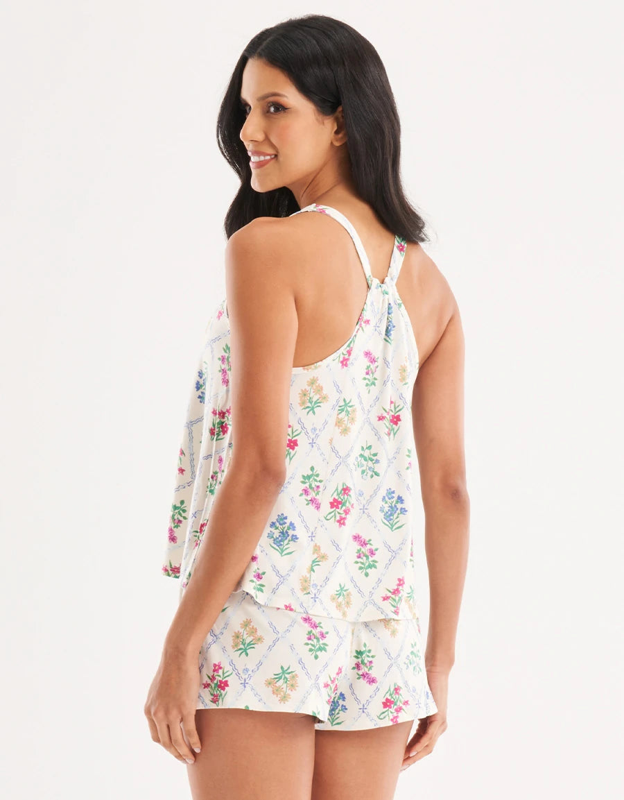 Floral Print Short Pajama Set