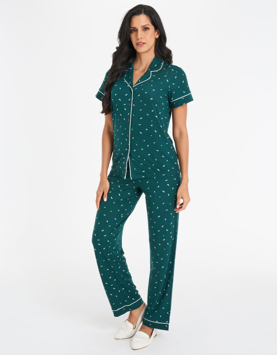 Soft-Stretch Pajama Set