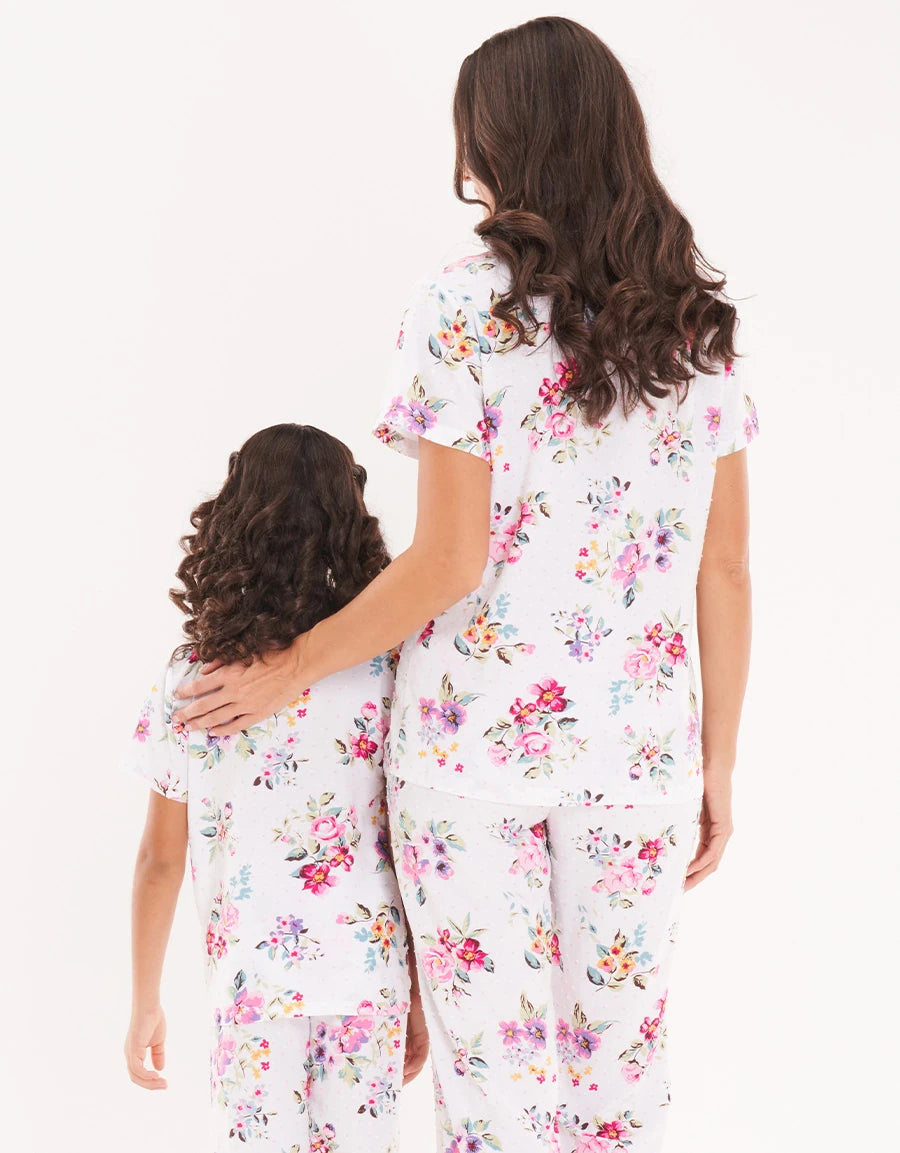 Floral Print Pajama Set