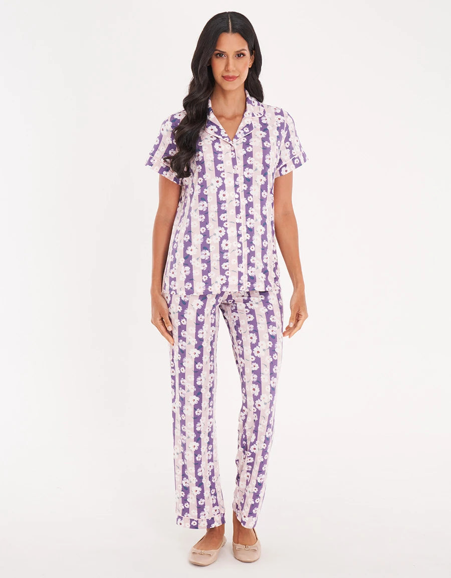 Floral Print Pajama Set
