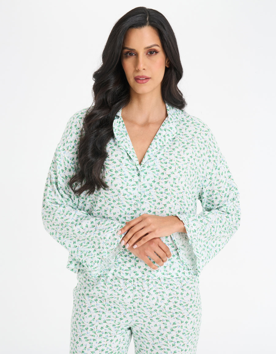 Floral Print Pajama Set