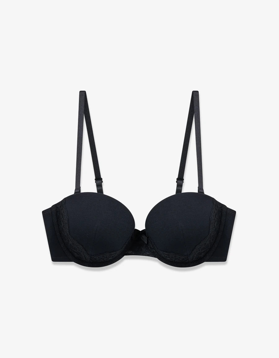 Lace-Trim Multiway Bra