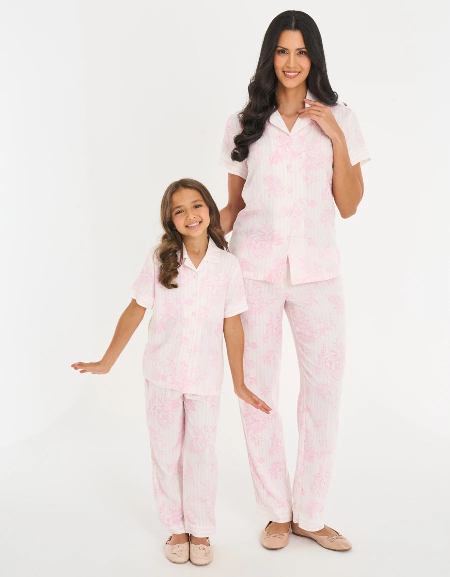Floral Print Pajama Set
