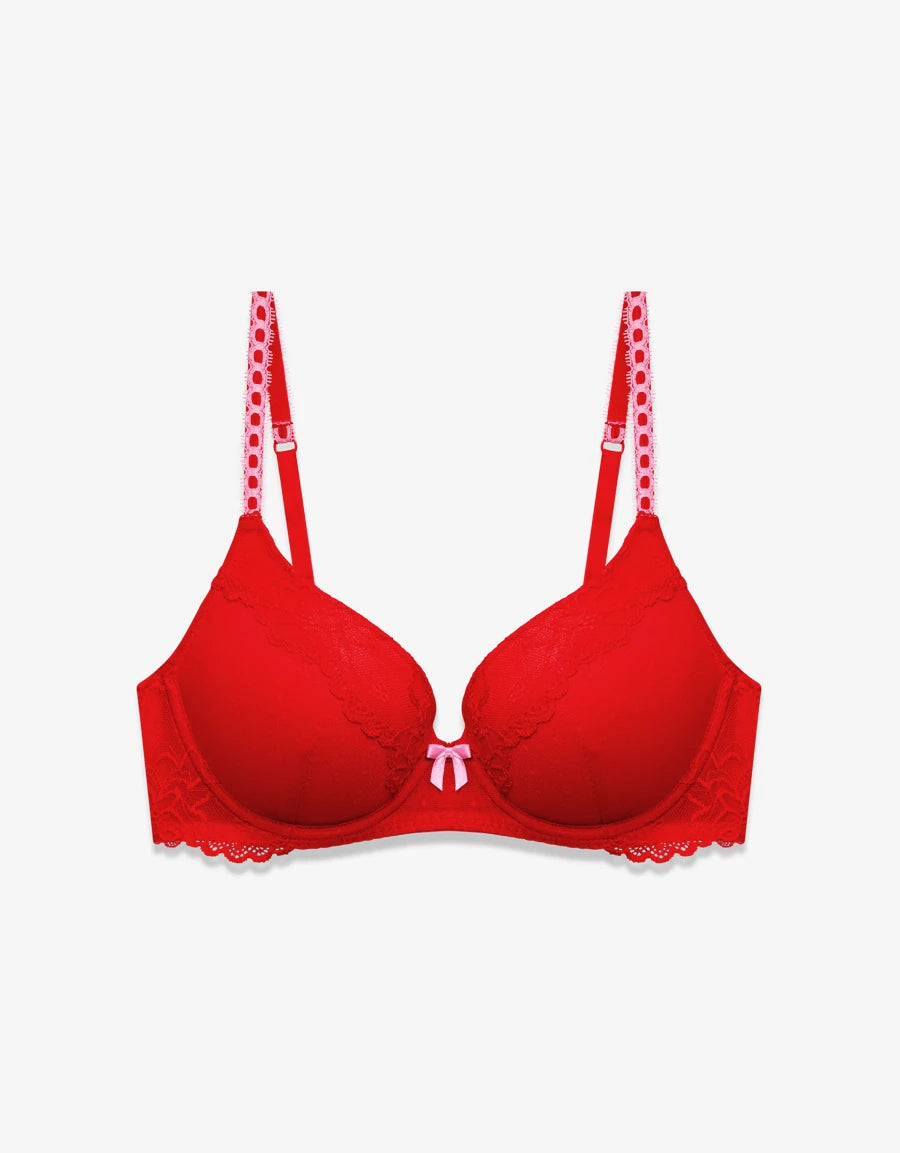 Lace Plunge Bra