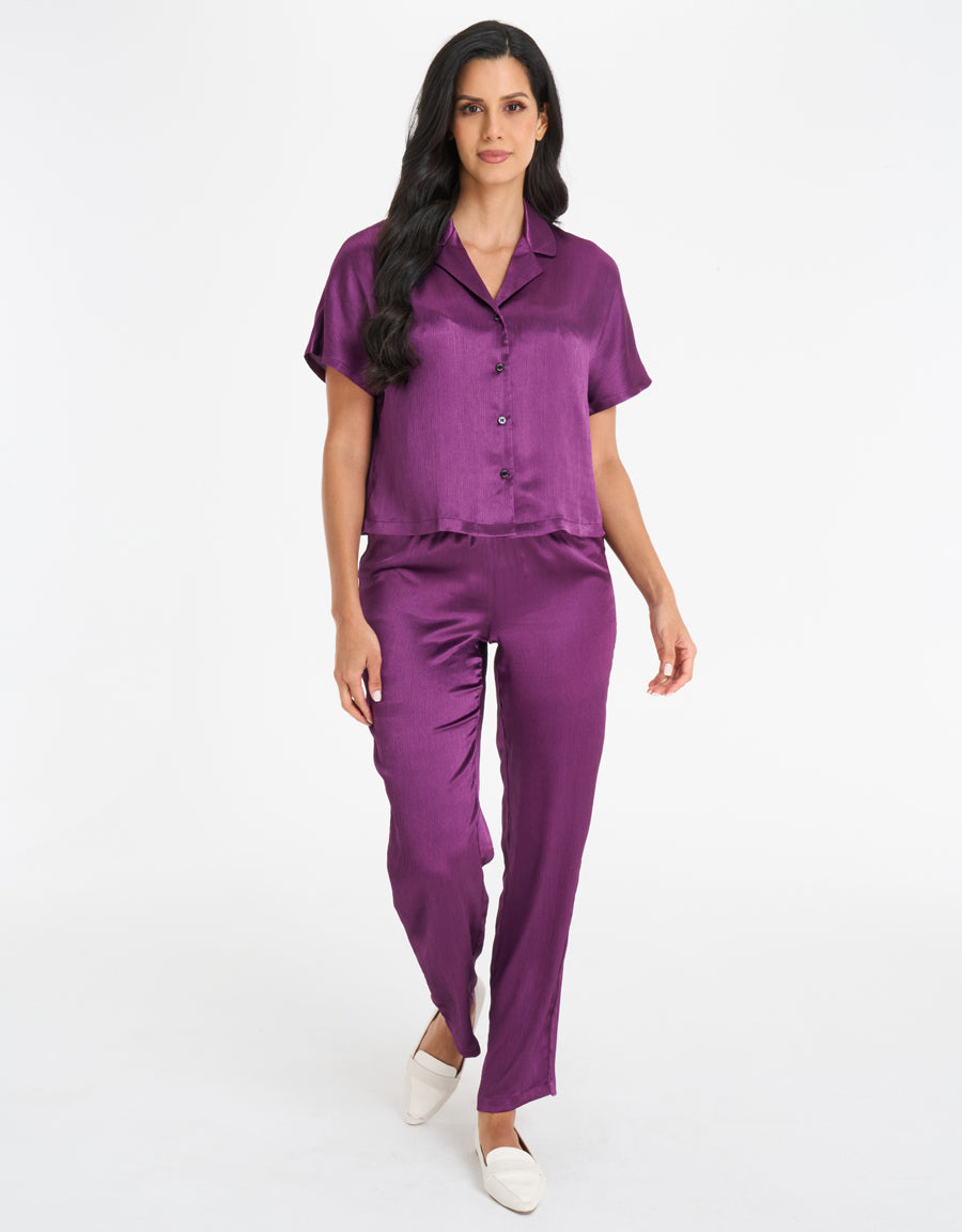 Satin Pajama Set