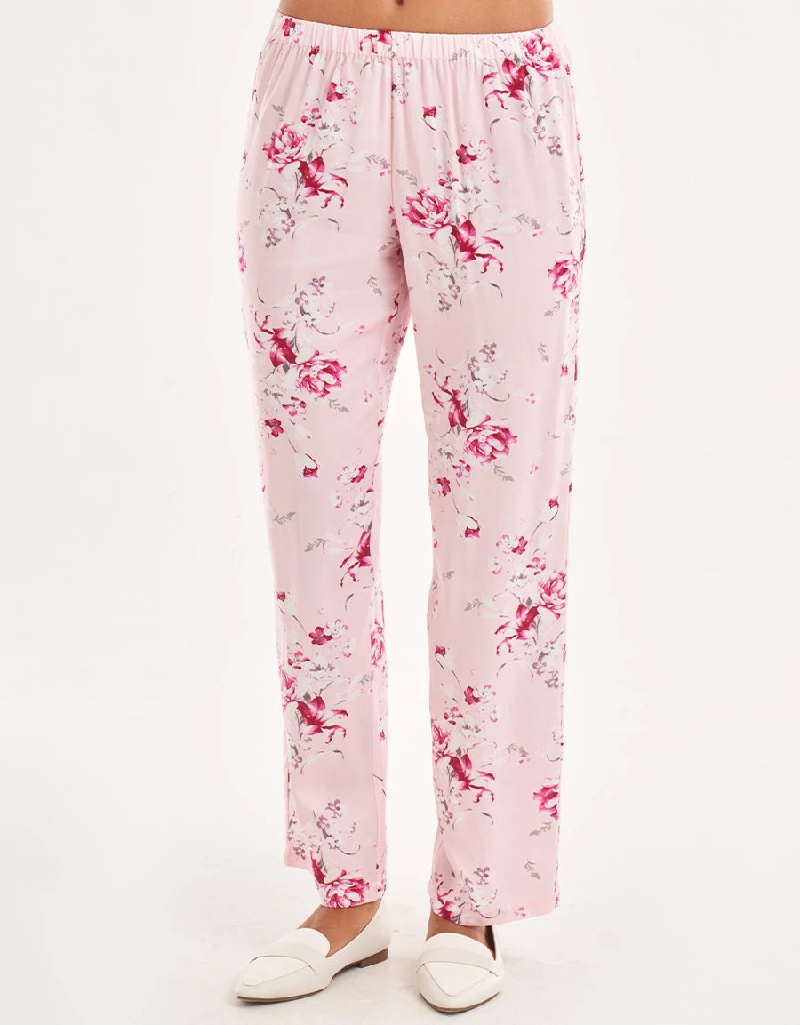 Floral Print Pajama Set