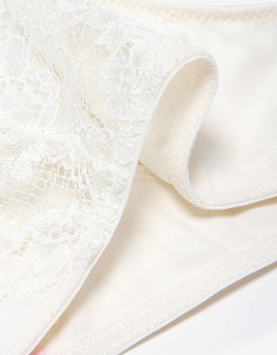 Microfiber Lace Brazilian Panty