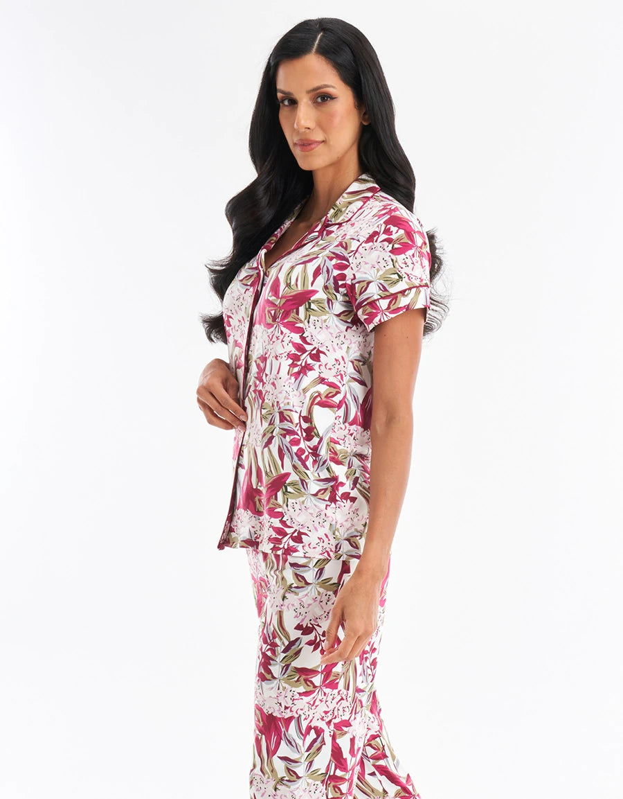 Floral Print Pajama Set