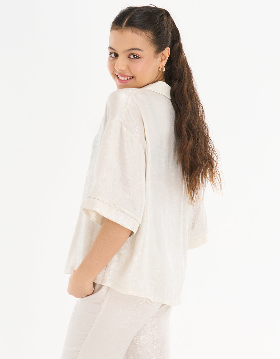 Short Sleeve Pajama Set