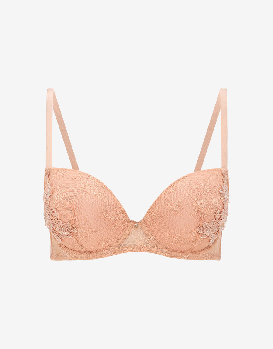 Sequin Lace Balconette Bra