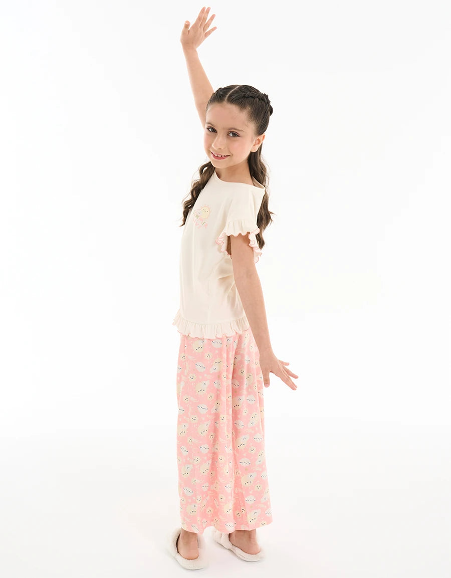 Floral Print Pajama Set