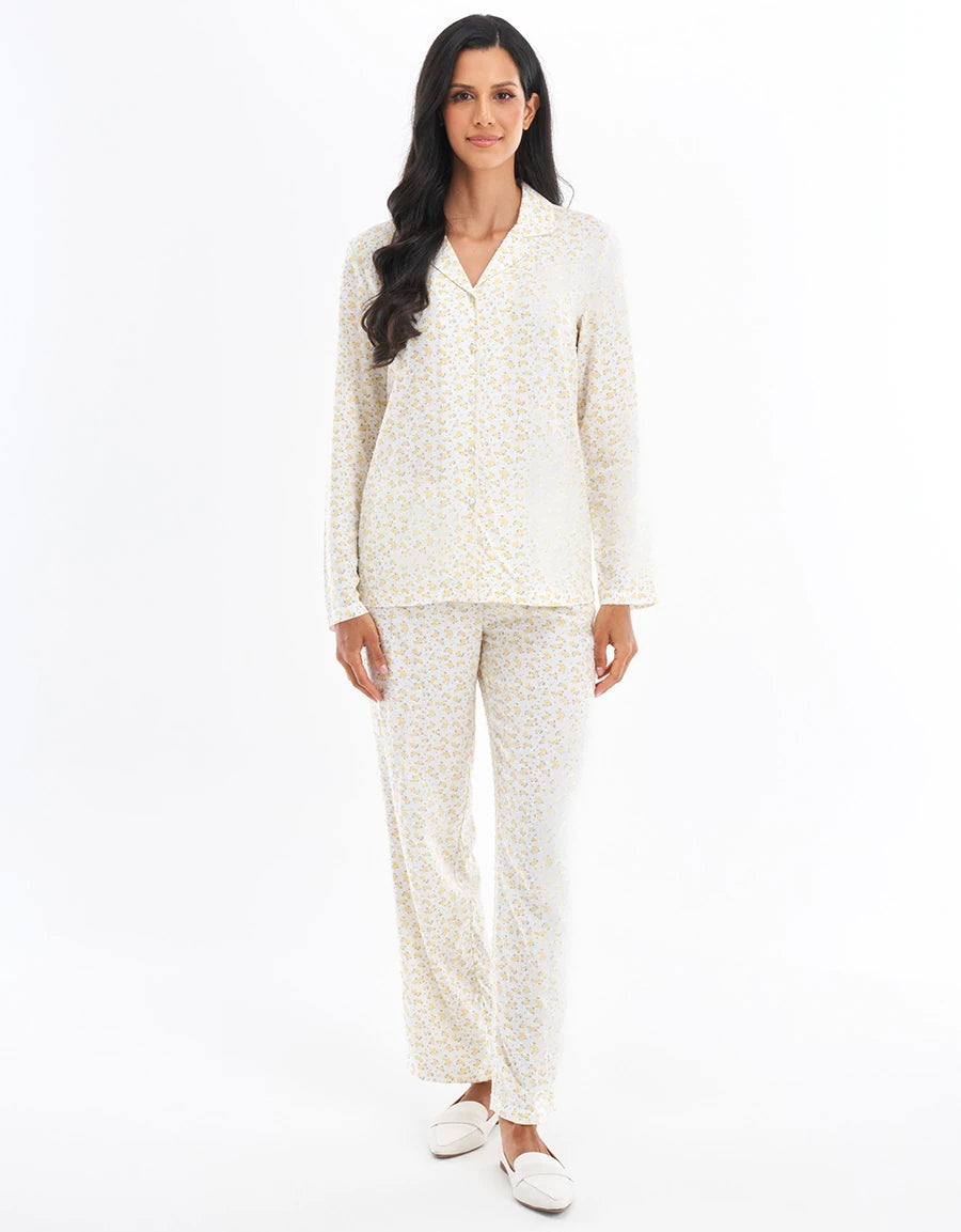 Floral Print Pajama Set