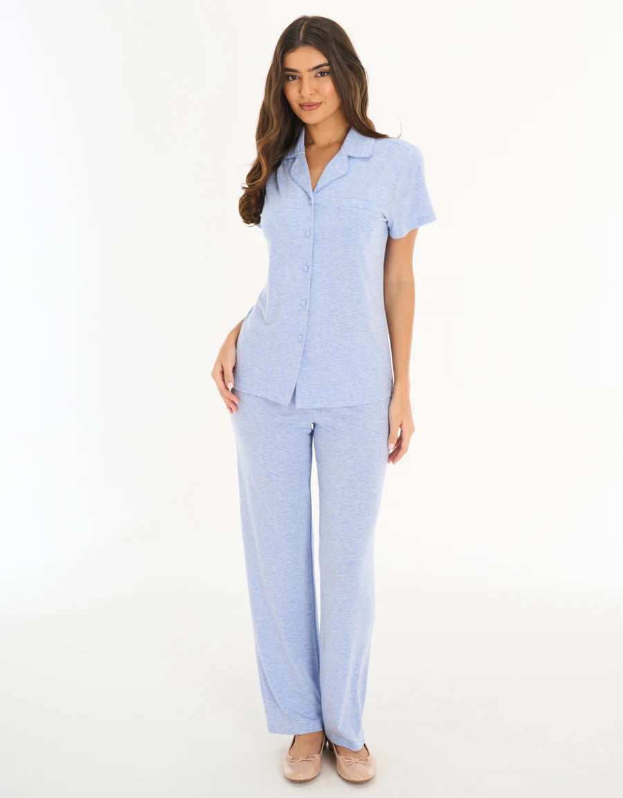 Soft Stretch Marle Pajama Set