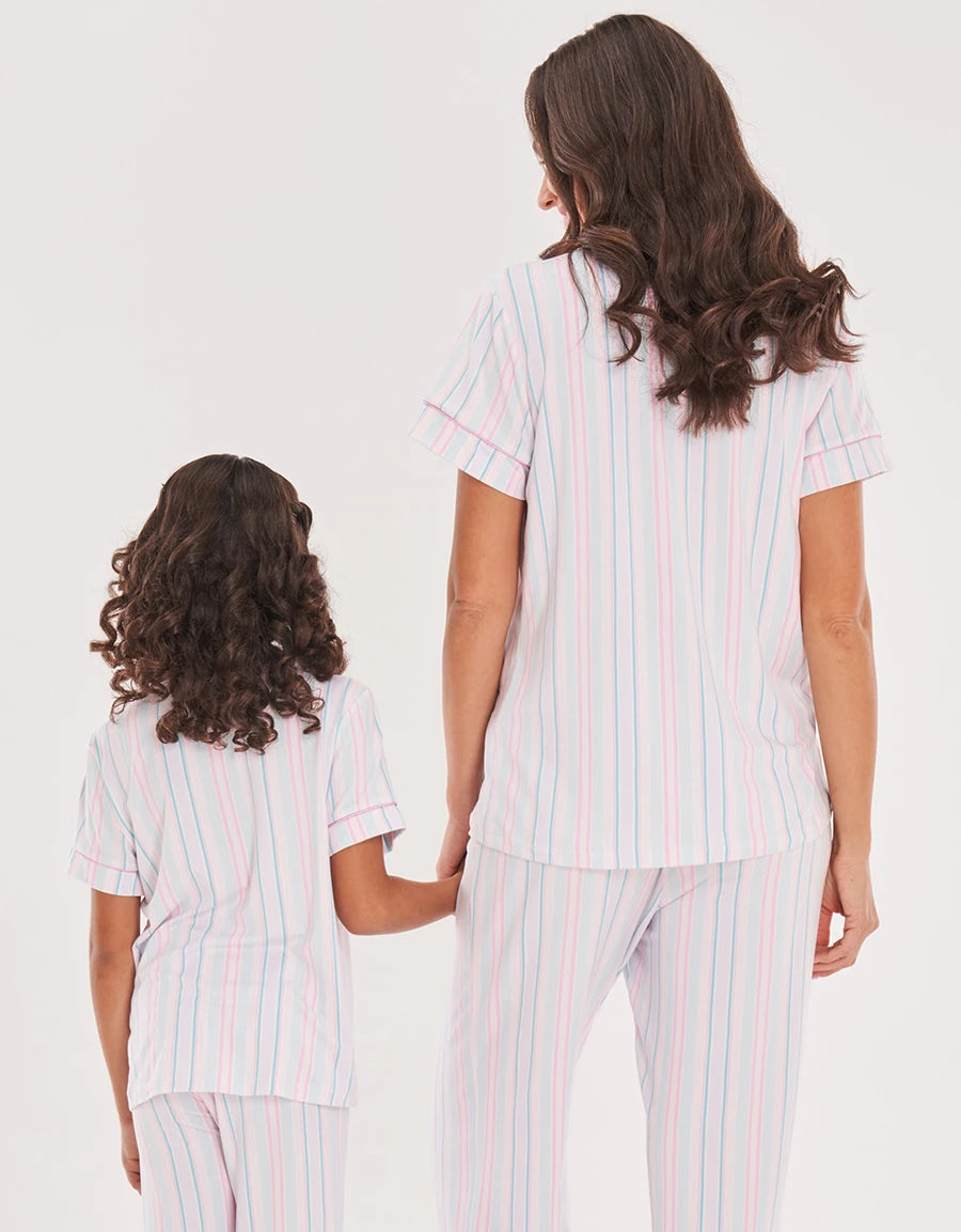Striped Pajama Set