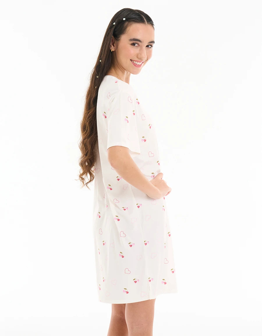 Little Cherry Sleep Dress