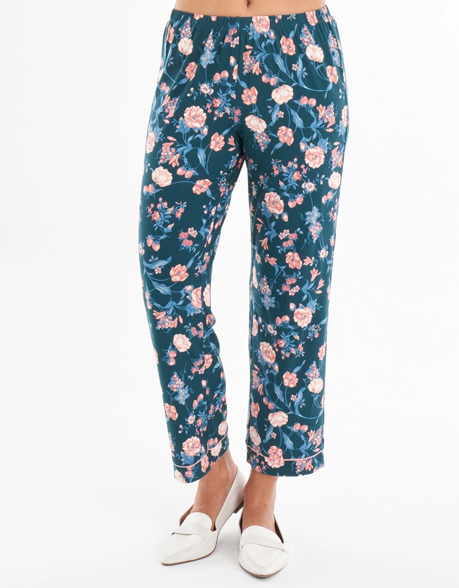 Floral Print Pajama Set