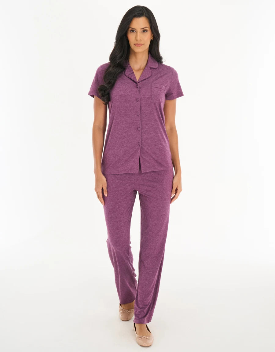 Soft Stretch Marle Pajama Set