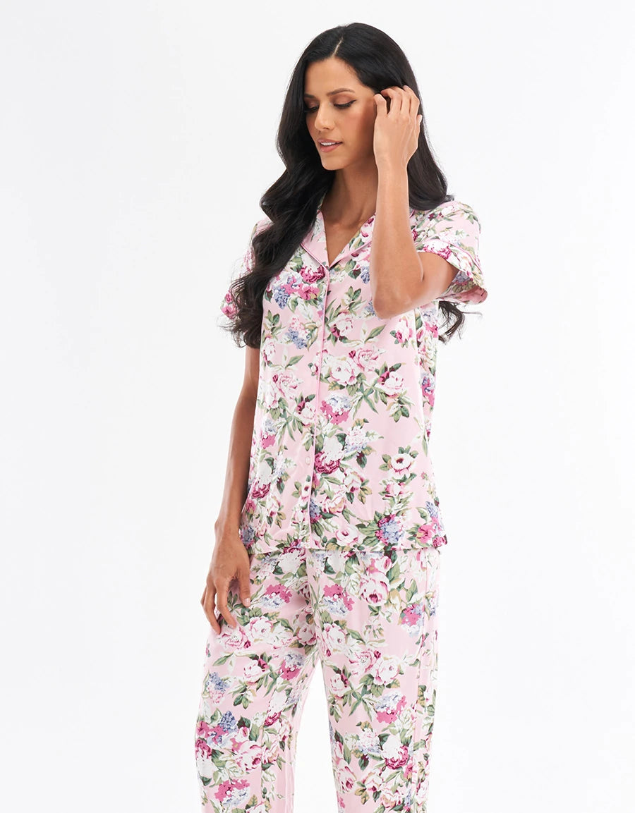 Floral Print Pajama Set