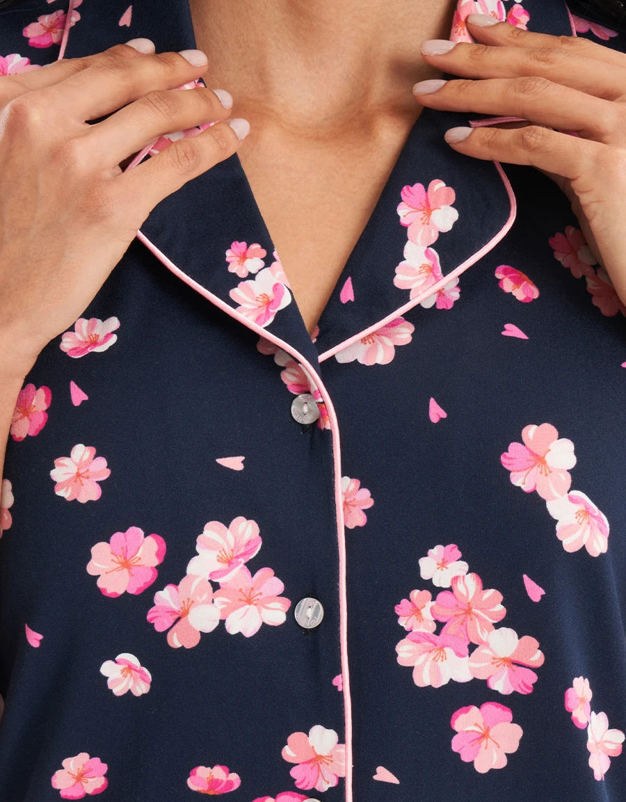 Floral Print Pajama Set