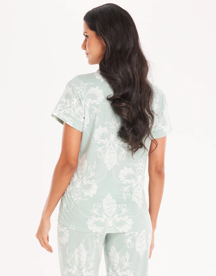 Floral Print Pajama Set