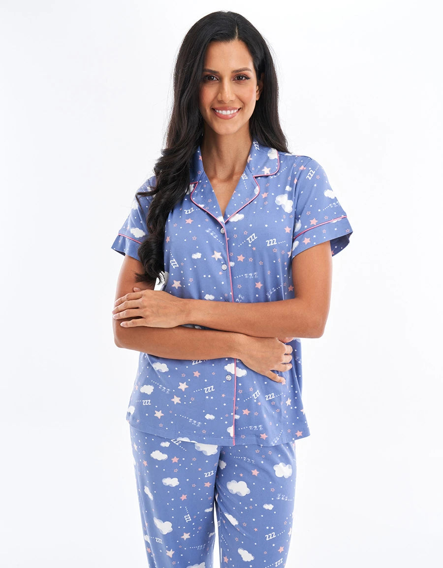 Print Pajama Set