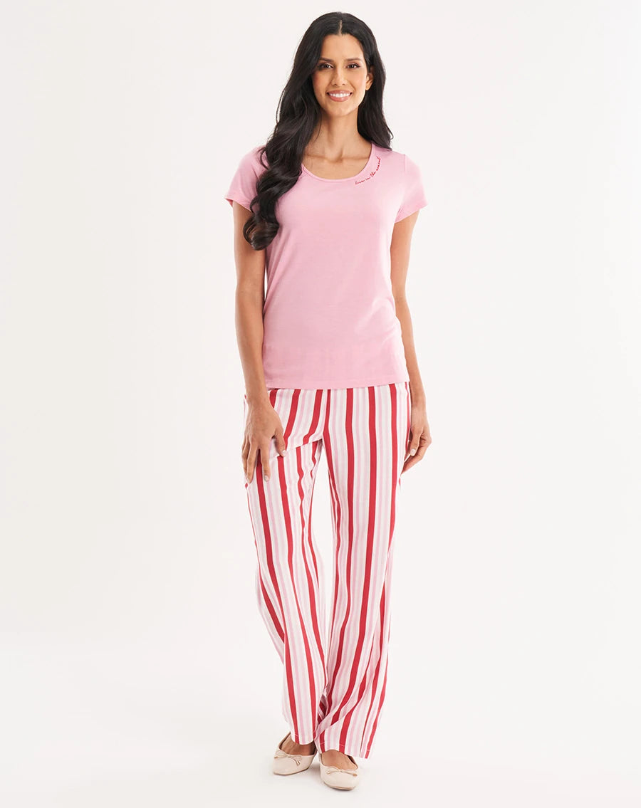 Striped Pajama Set