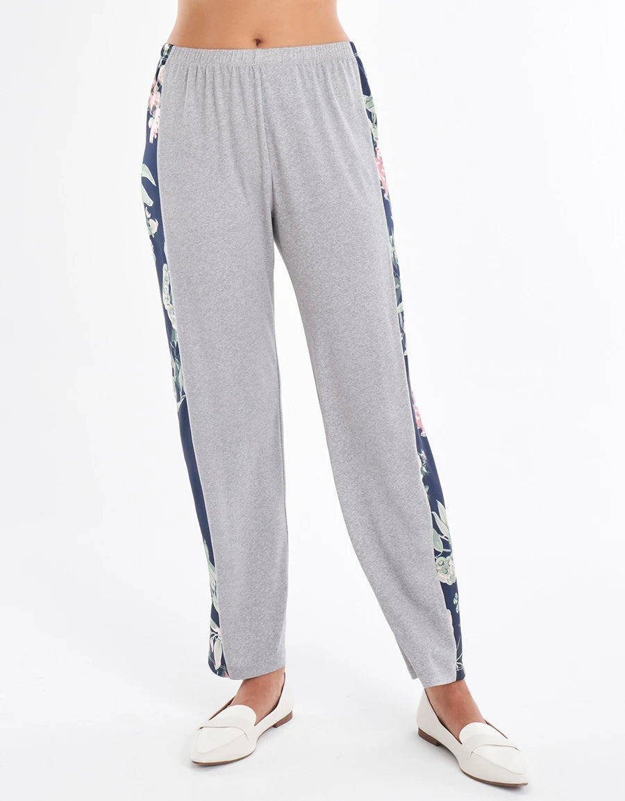 Floral Print Satin Pajama Set