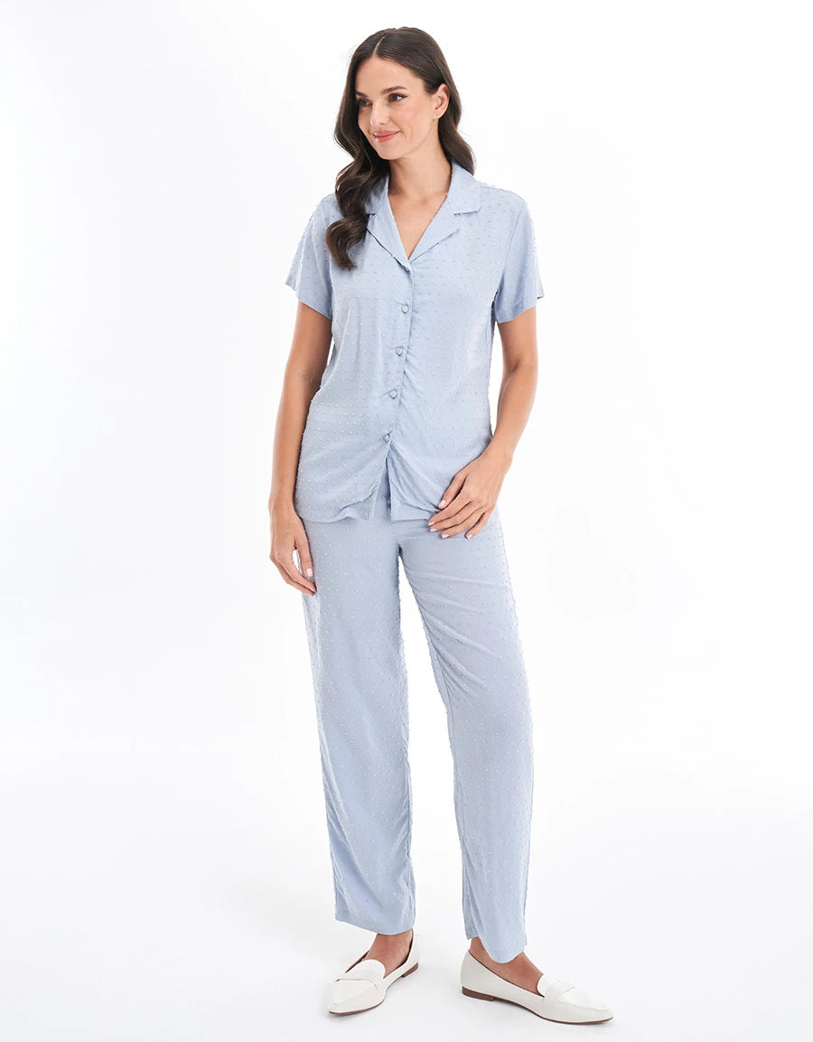 Dobby Pajama Set