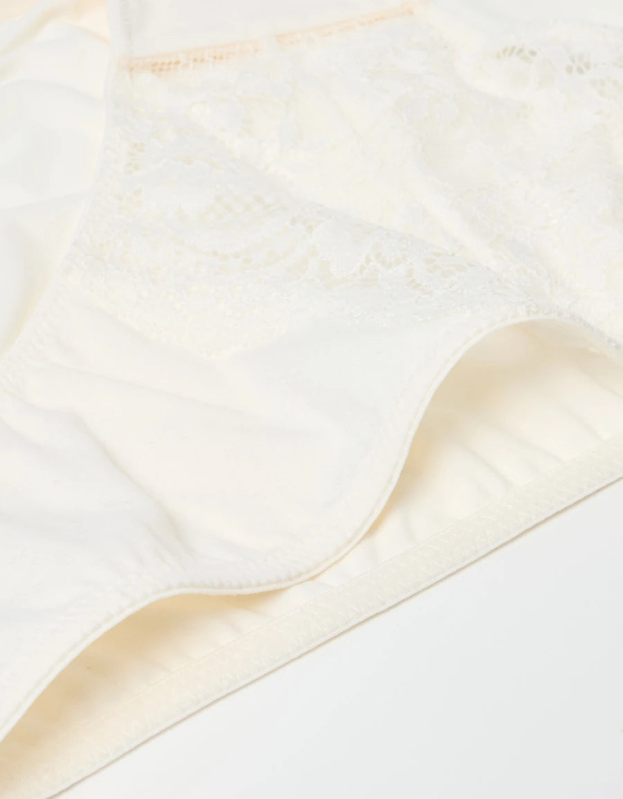 Lace-Trim Bikini Panty