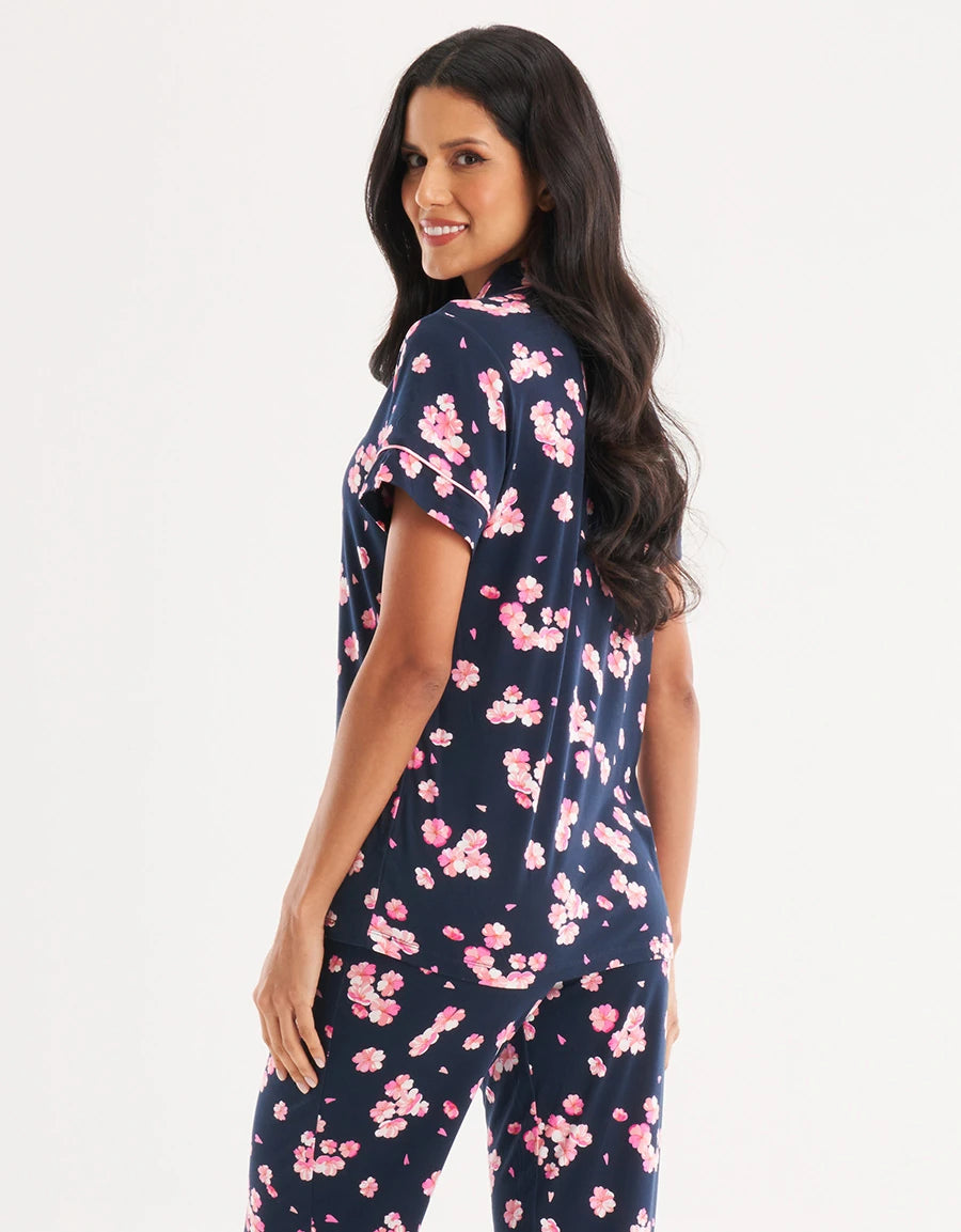 Floral Print Pajama Set