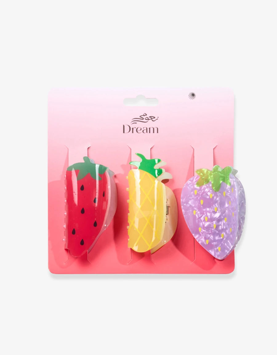 Fruity Hair Clip Set
