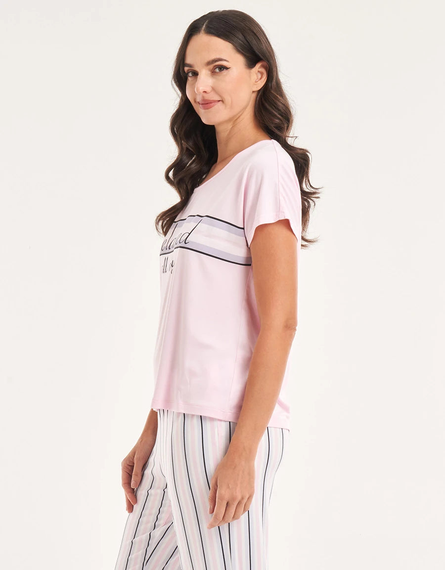 Striped Pajama Set