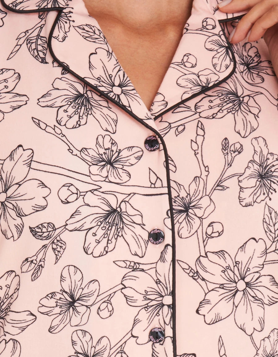 Floral Print Short Pajama Set