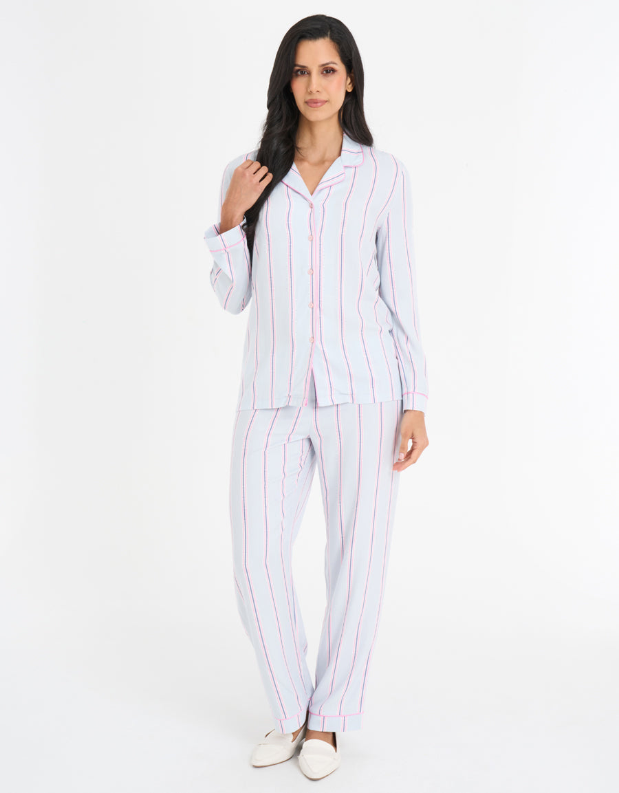Striped Pajama Set