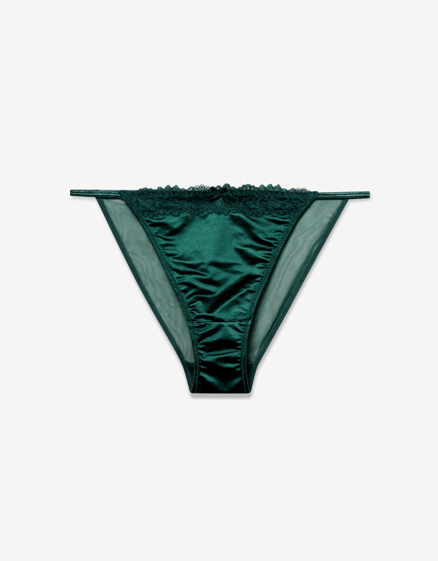 Tanga Panty in Dark Green