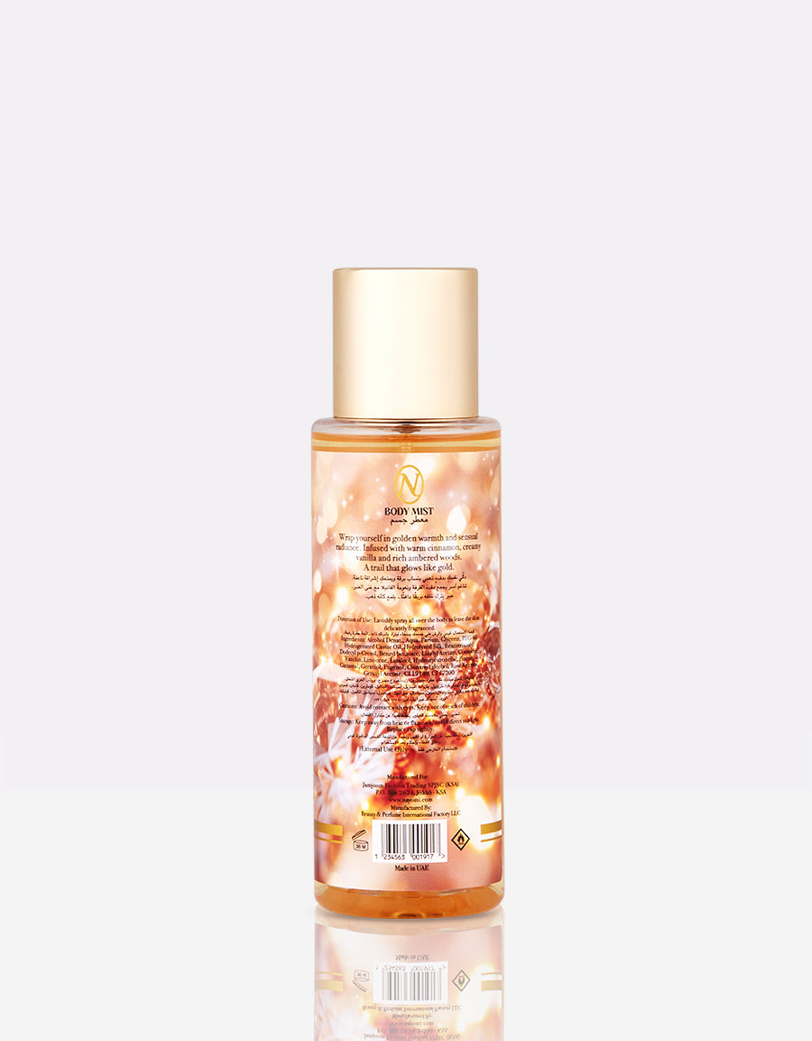 Gold Amber Body Mist