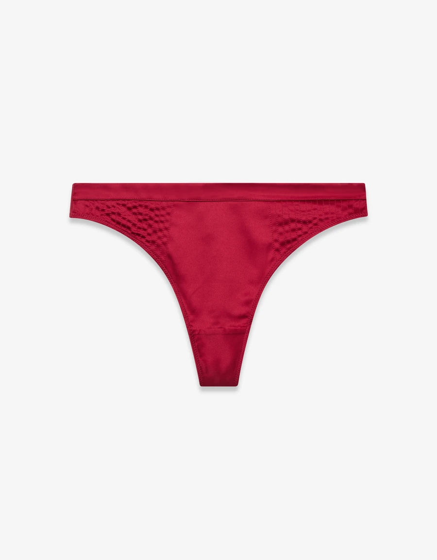 Satin Thong Panty