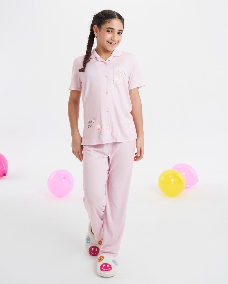 Pink Pajama Set