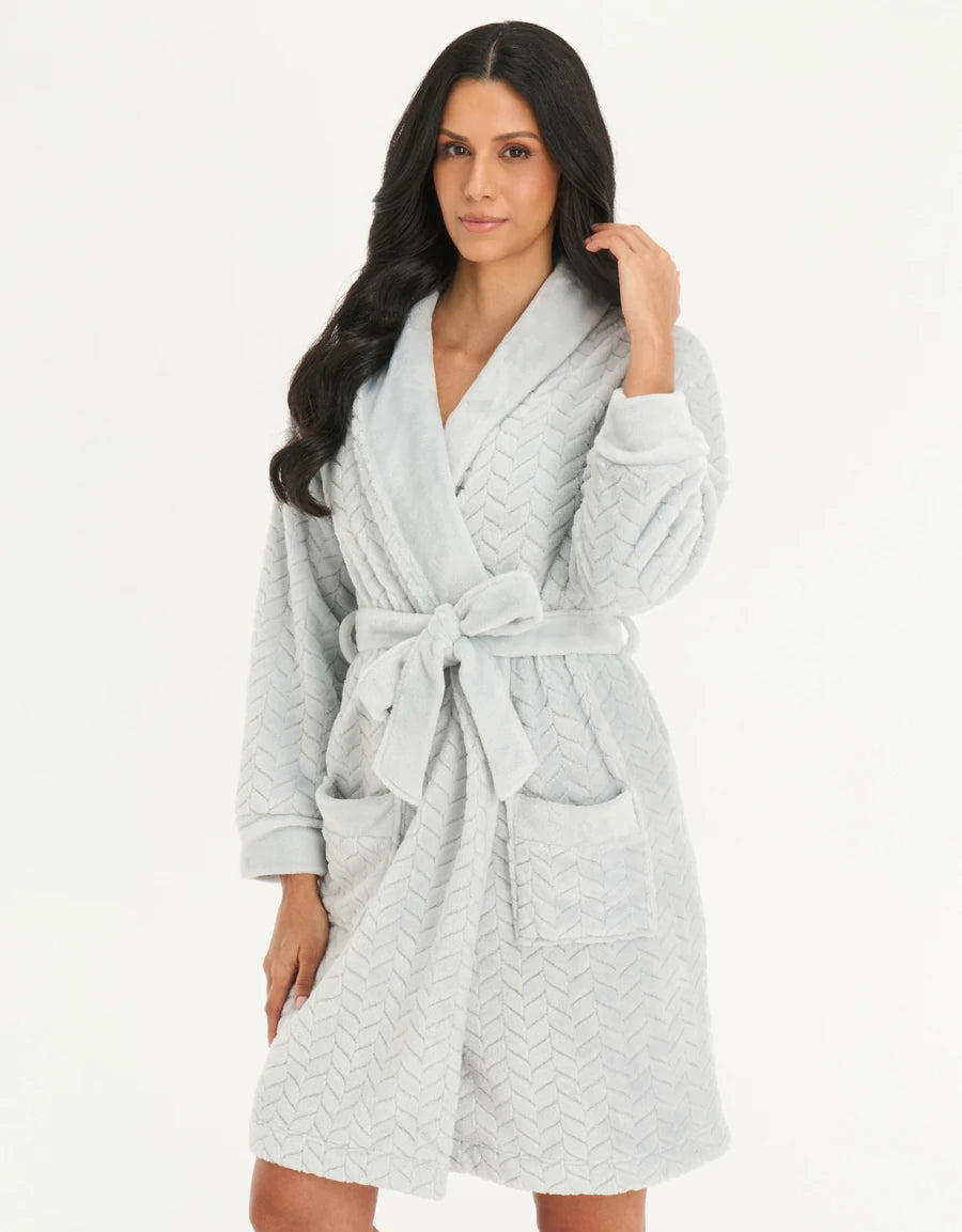 Fleece Short Robe