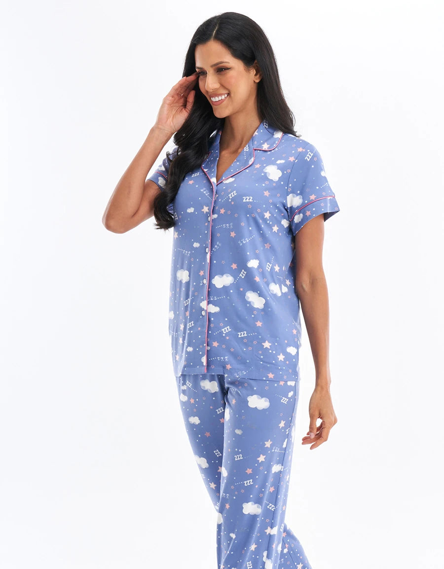 Print Pajama Set