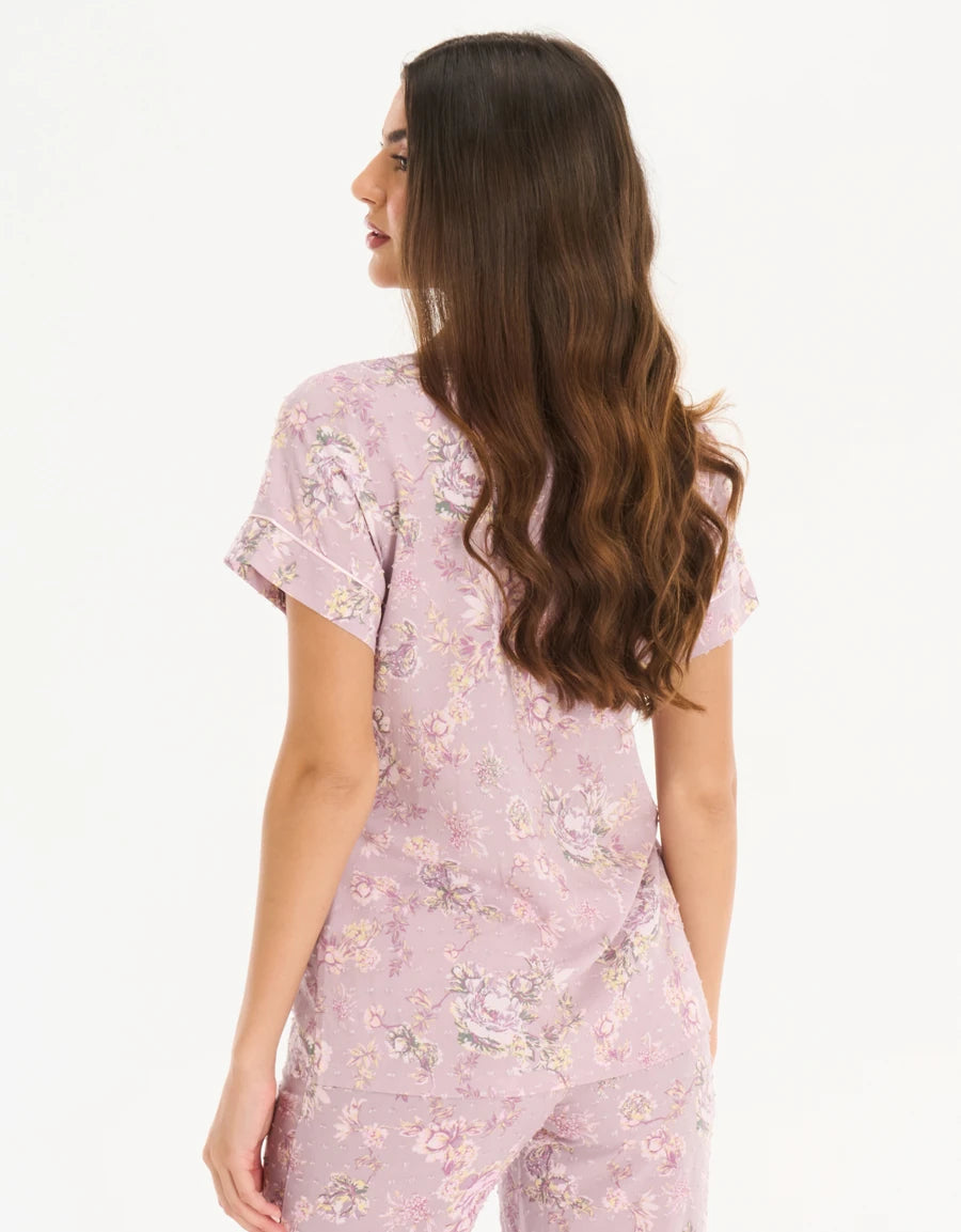 Floral Print Pajama Set