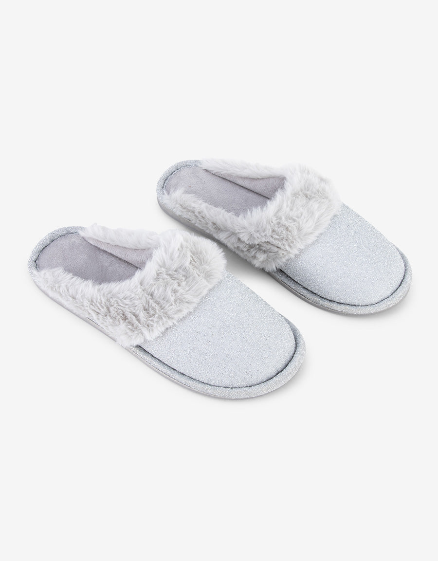 Sparkle Closed Toe Slipper