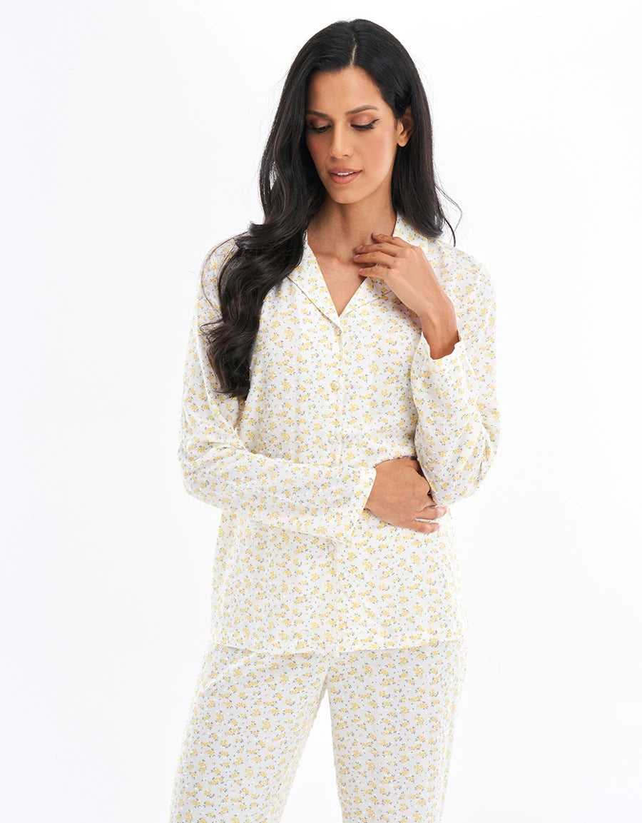 Floral Print Pajama Set