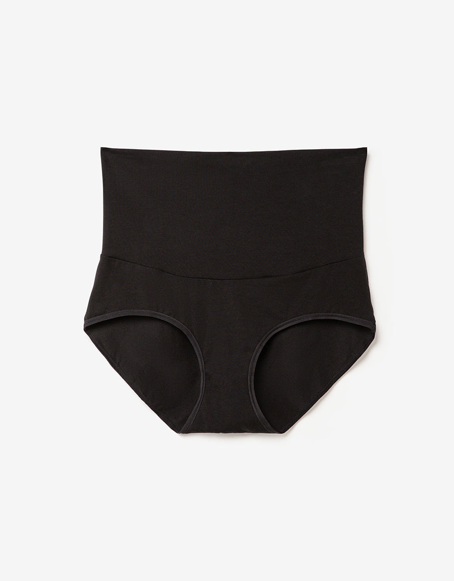 Cotton High Waist Brief ( Pack Of 3 )