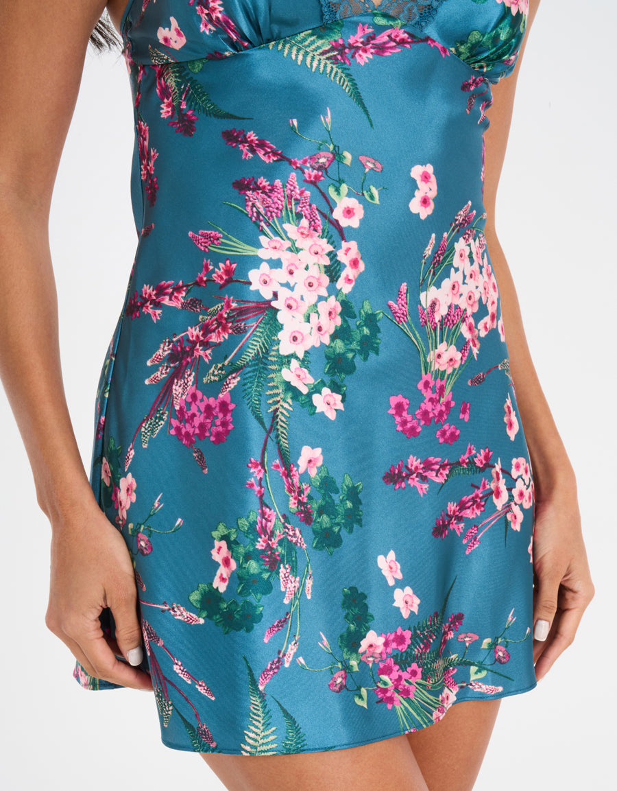 2-Pack Satin and Chiffon Short Dresses