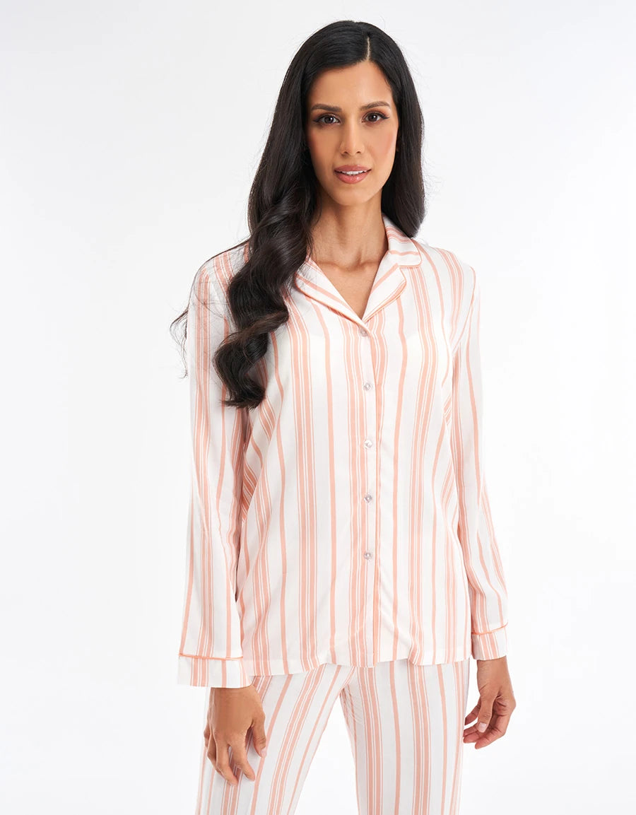 Striped Pajama Set